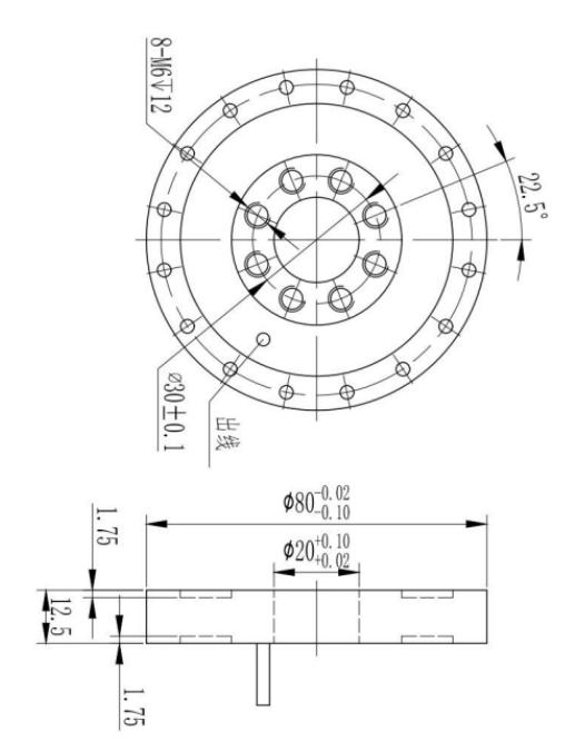  Robot Joint Torque Sensor F209Z