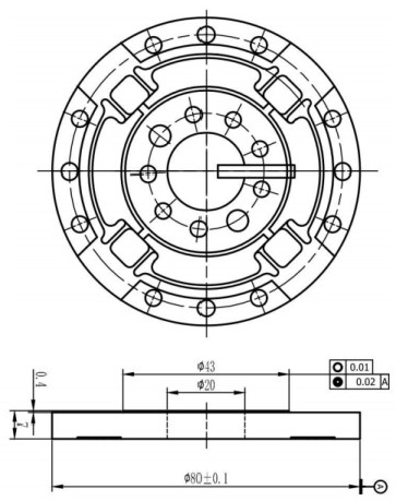  Robot Joint Torque Sensor F209N
