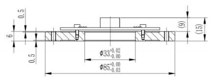 Robot Joint Torque Sensor F209W