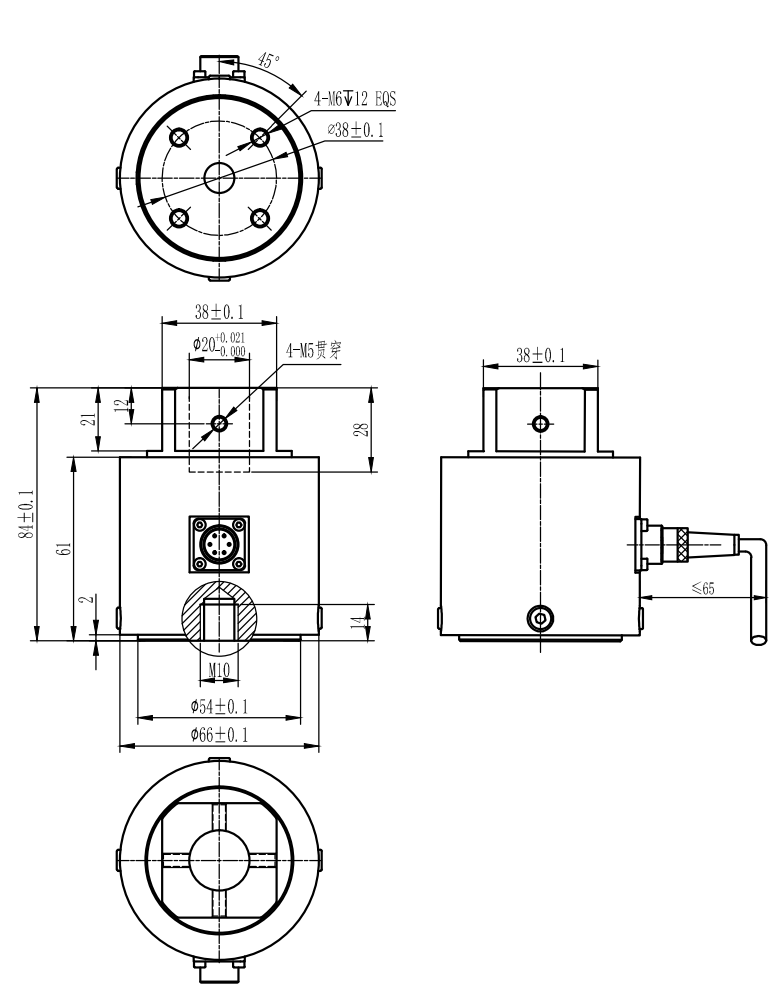  Tension Force Sensor T274E