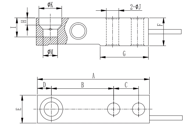 Bending Beam Load Cell T702