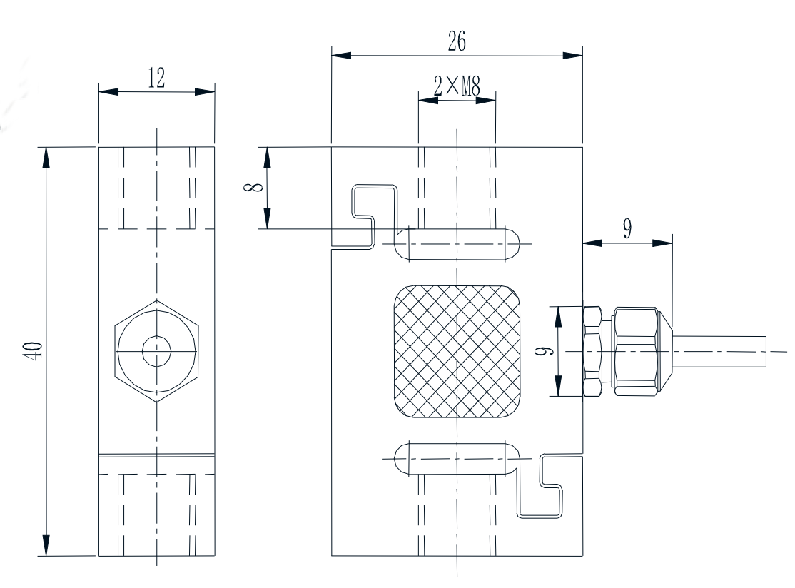 S-type Tension And Compression Load Cell T318G
