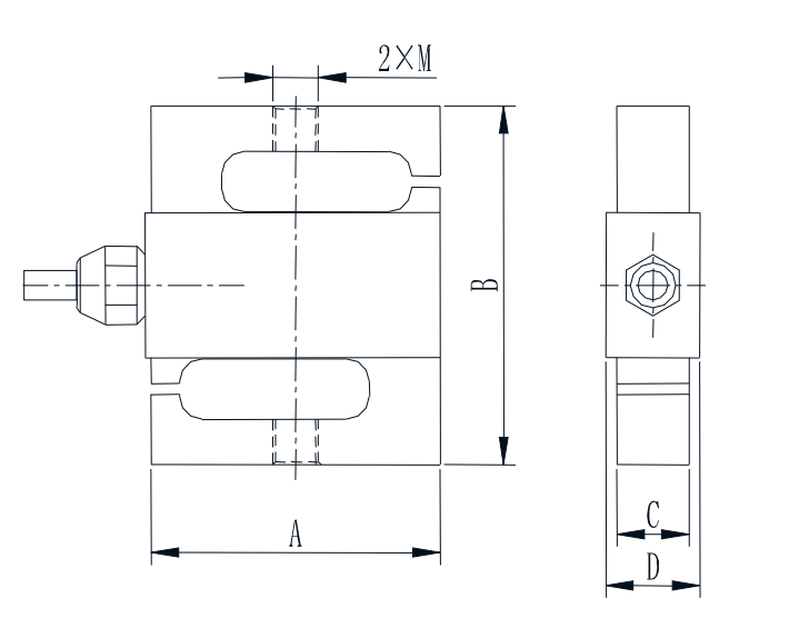  S-type Tension And Compression Load Cell T320A