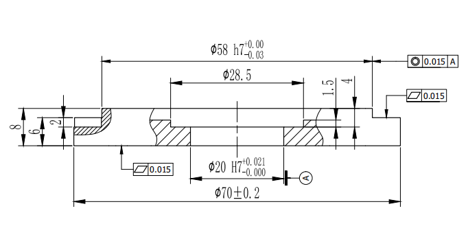 Robot Joint Torque Sensor F209C-70
