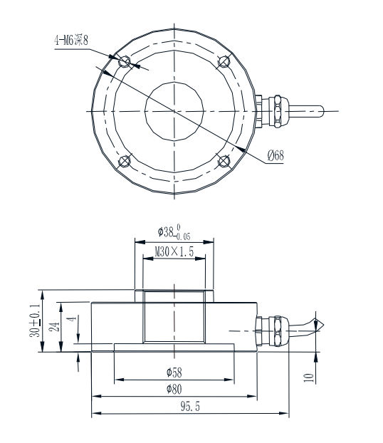 Ring Type Force Sensor R097