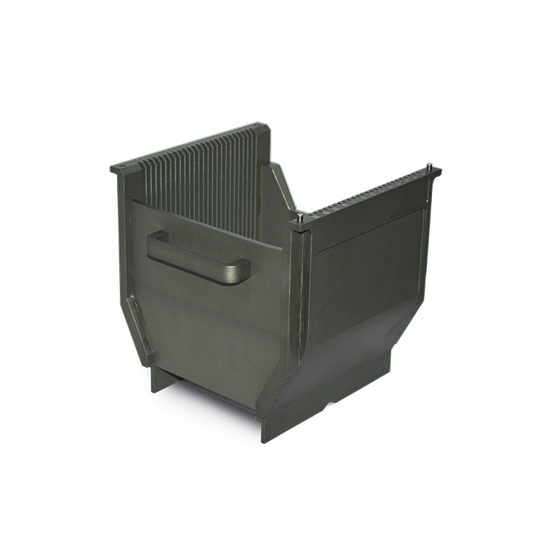 8 Inch 25 Slot Metal Wafer Cassette(6.39mm Slot Pitch)