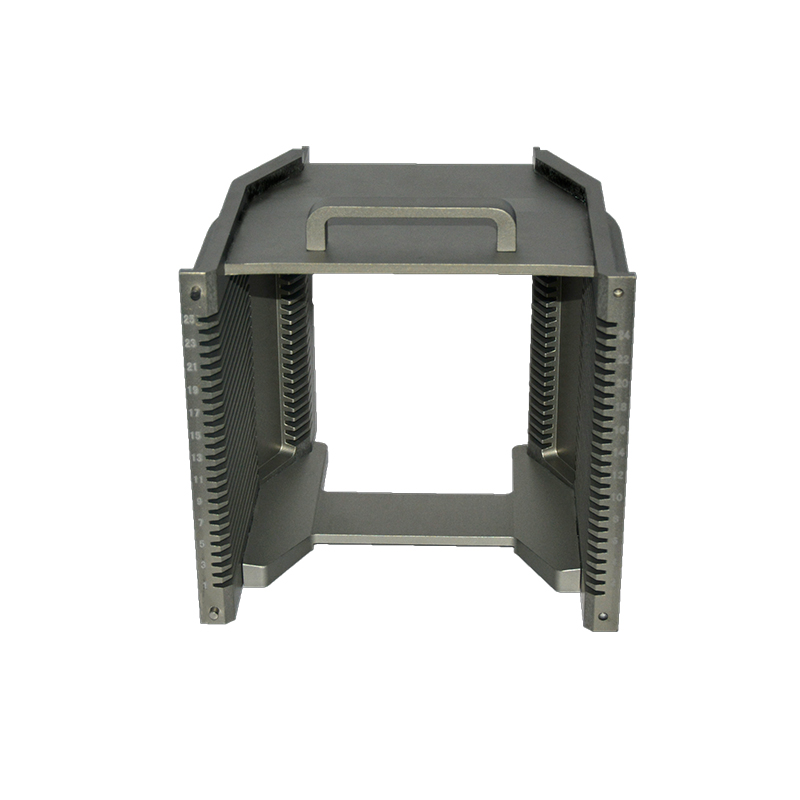 8 Inch 25 Slot Metal Wafer Cassette(6.39mm Slot Pitch)