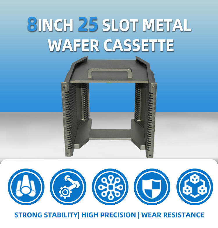 8 inch Metal Wafer Cassette