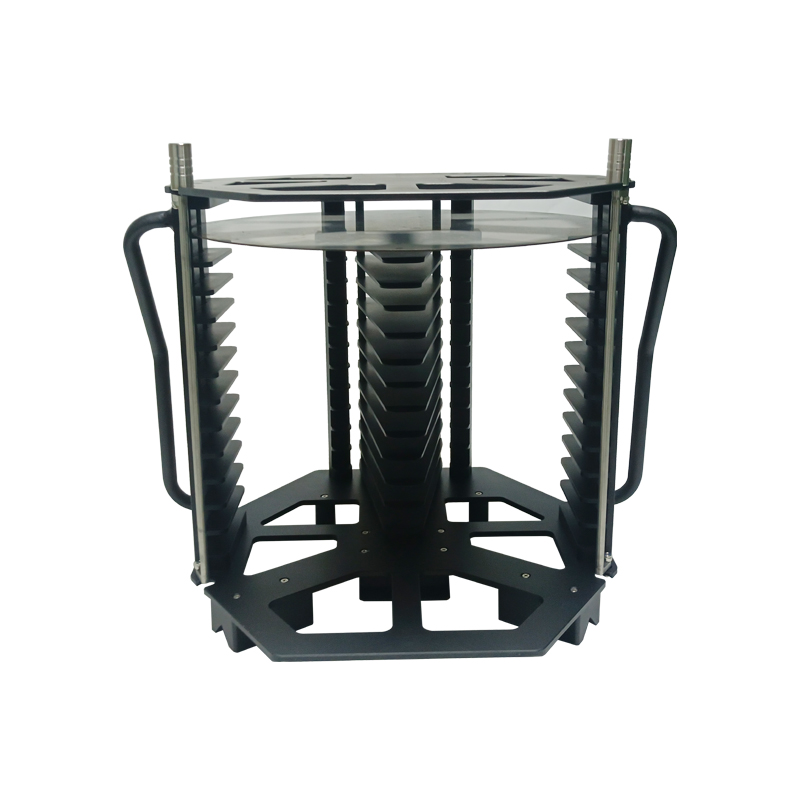 12 Inch 13 Slot Metal Wafer Cassette (20.2mm Slot Pitch)