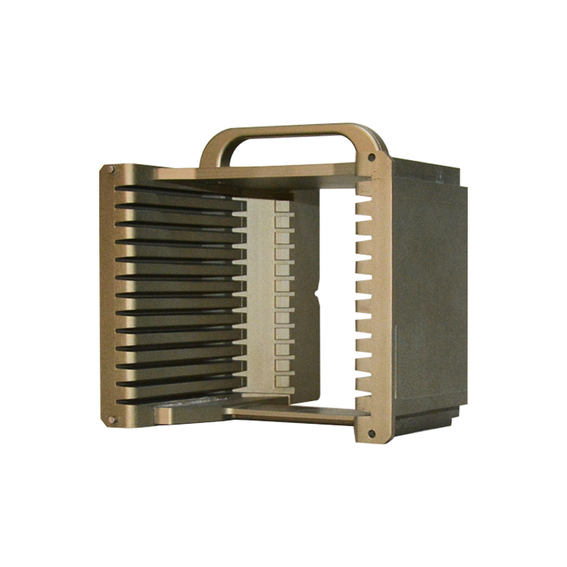 6 Inch 25 Slot Metal Wafer Cassette (9.54 Mm Slot Pitch)
