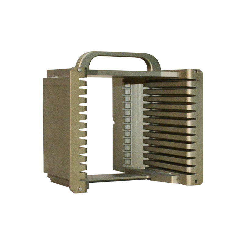 6 Inch 25 Slot Metal Wafer Cassette (9.54 Mm Slot Pitch)