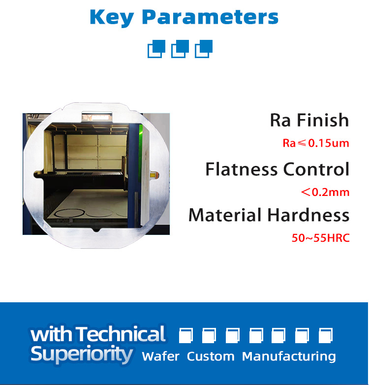 Stainless Steel Semi Wafer Ring Frame