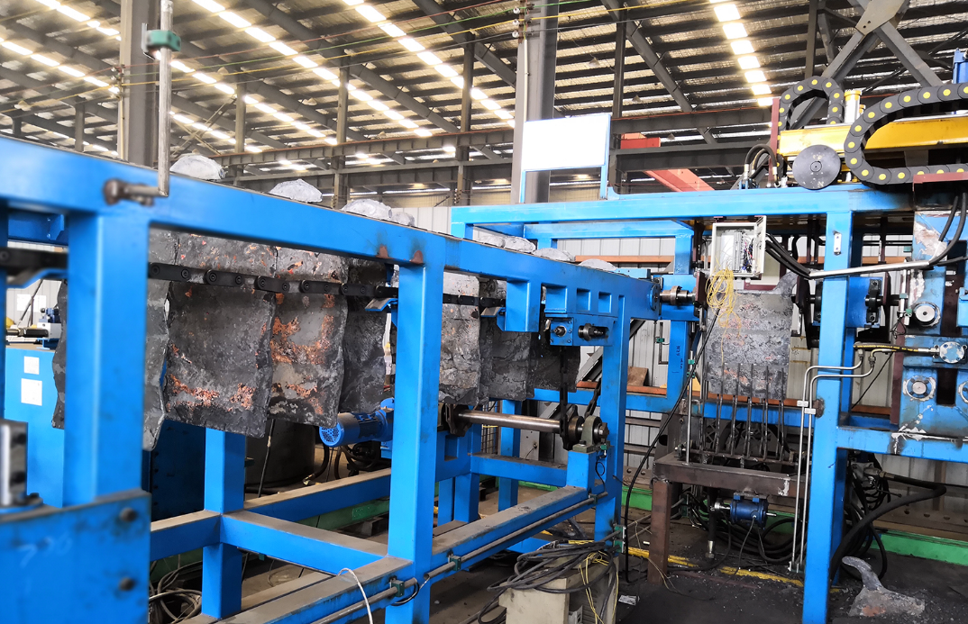 Custom Scrap Anode Plate Scrubber Machine for Lead Ore Copper or Tin Recycle of Electrolysis Machine System