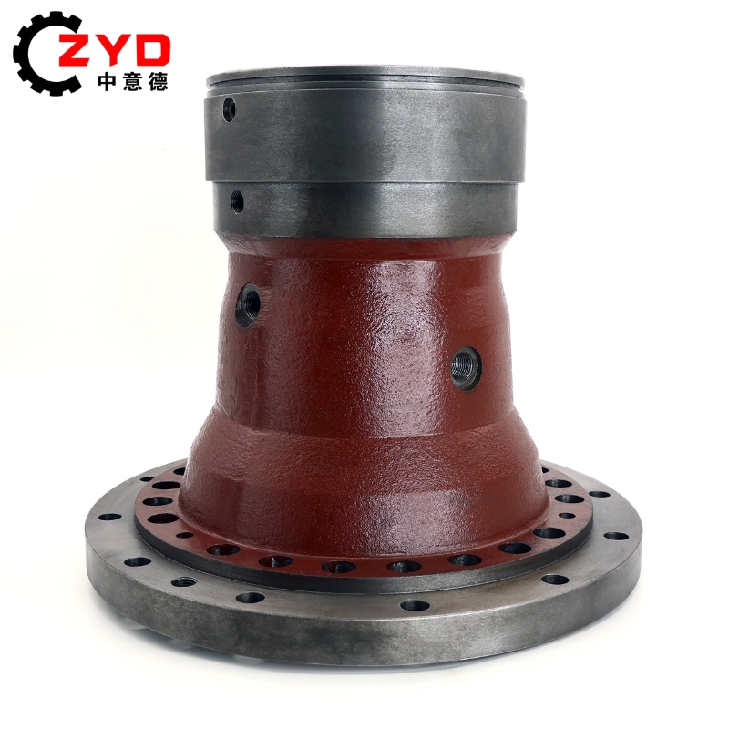 フェノール樹脂プロセス赤いスプレー塗料結節鋳鉄ポンプハウジング1