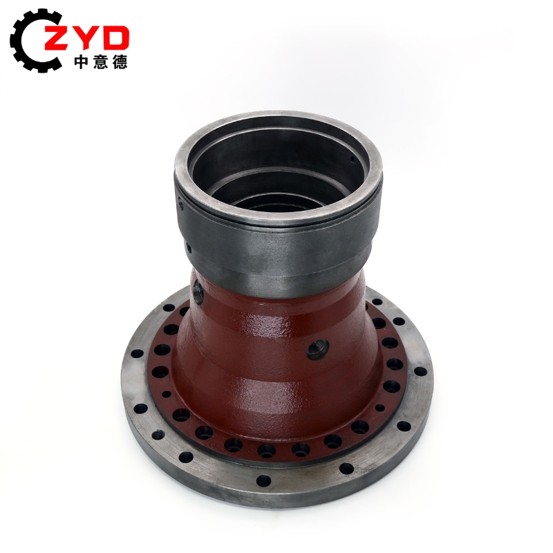 フェノール樹脂プロセス赤いスプレー塗料結節鋳鉄ポンプハウジング2