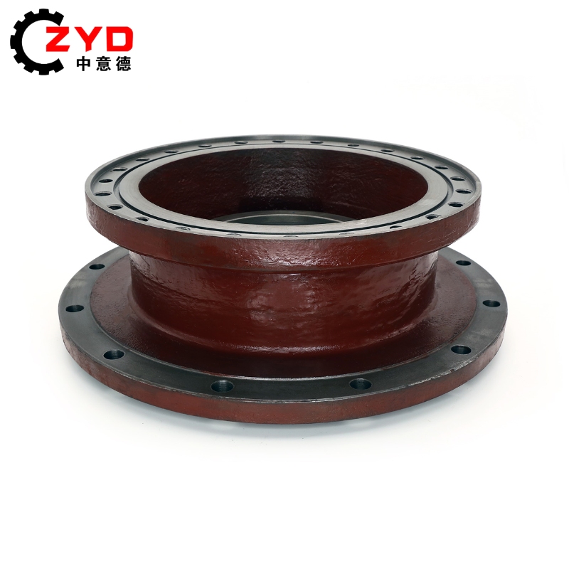 フェノール樹脂プロセス赤い塗料結節鋳鉄ポンプパーツ2