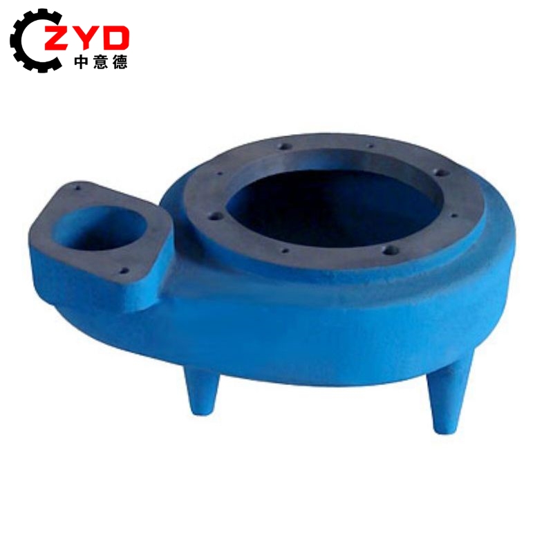 Cast gray iron pump housings
