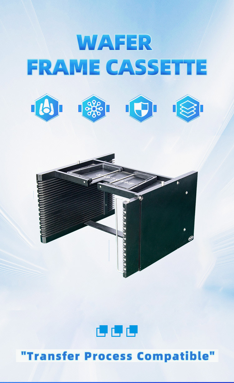 6 inch 25 Slot Wafer Frame Cassette (3.8mm Slot Pitch)
