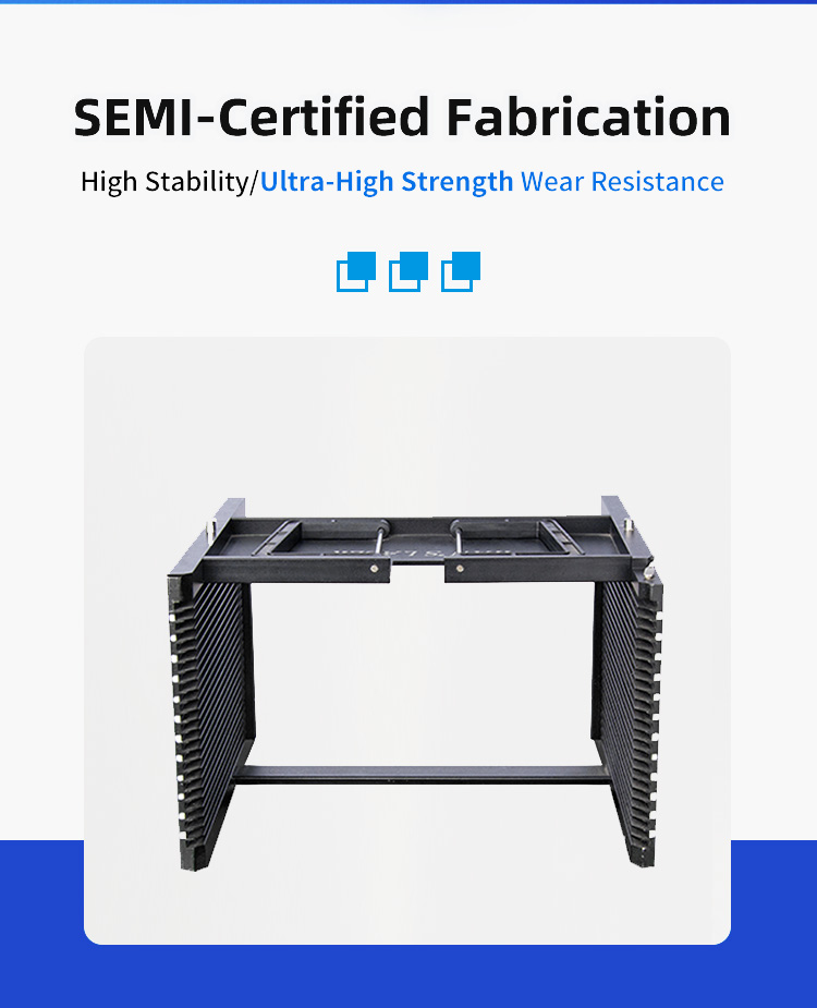 6 inch 25 Slot Wafer Frame Cassette (3.8mm Slot Pitch)
