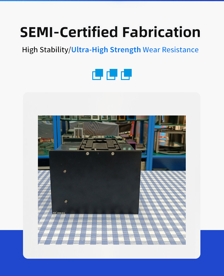  Cassetta del telaio da wafer da 6 pollici 25 slot (tono di slot da 6,34 mm) 