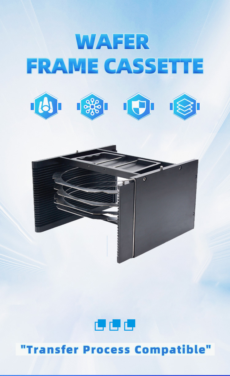 6 inch 25 Slot Wafer Frame Cassette (4.8mm Slot Pitch)
