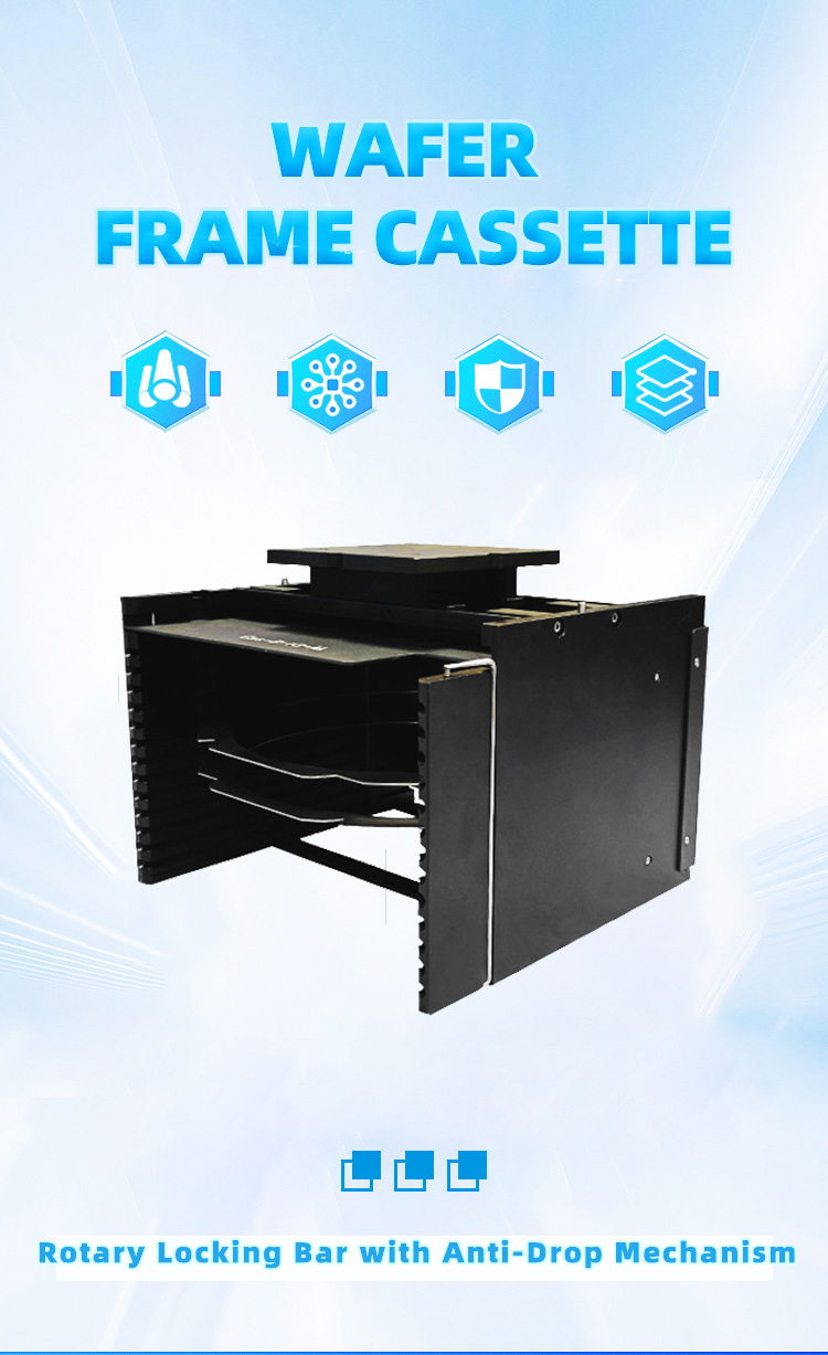 8 inch 13 Slot Wafer Frame Cassette (12.68mm Slot Pitch)