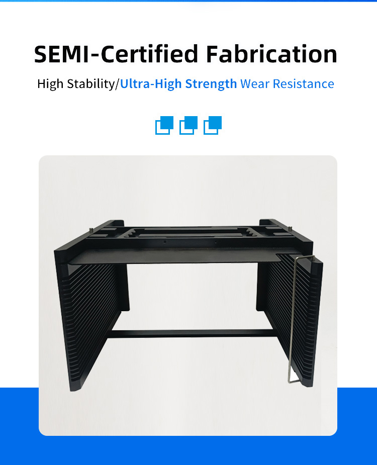 8 inch 13 Slot Wafer Frame Cassette (4.75mm Slot Pitch)