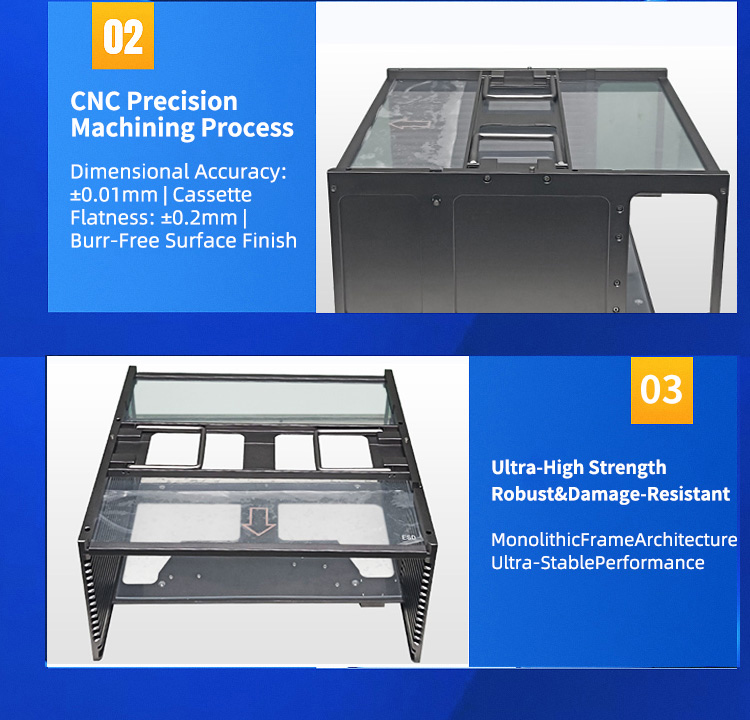12 inch 13 Slot Wafer Frame Cassette (10mm Slot Pitch)