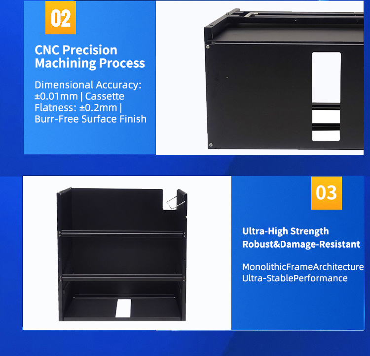 12 Inch 13 Slot Wafer Frame Cassette (6.3mm Slot Pitch)