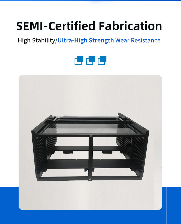 12 Inch 13 Slot Wafer Frame Cassette (6.3mm Slot Pitch)