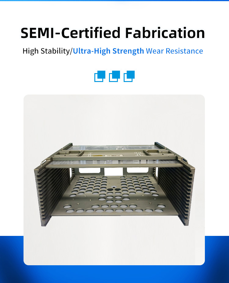 12 Inch 13 Slot Wafer Frame Cassette(5.5mm Slot Pitch)