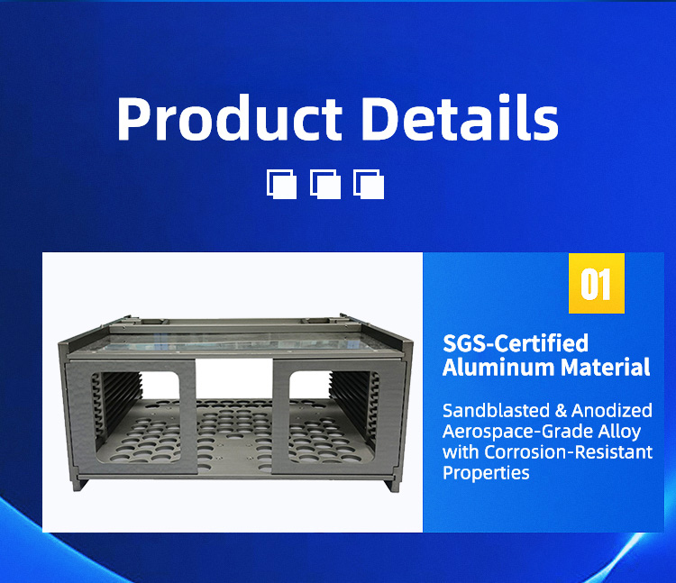 12 Inch 13 Slot Wafer Frame Cassette(5.5mm Slot Pitch)