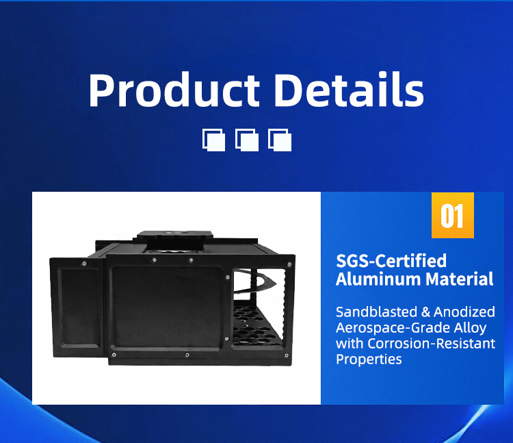 12 Inch 13 Slot Wafer Frame Cassette For Automated Transportation