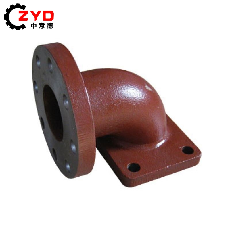 延性鉄パイプ継手を生産するための赤い塗料生産ライン