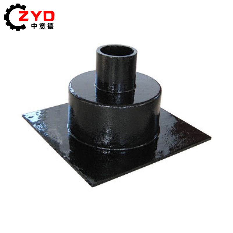 High quality gray iron cast square bottom building accessories Model 2