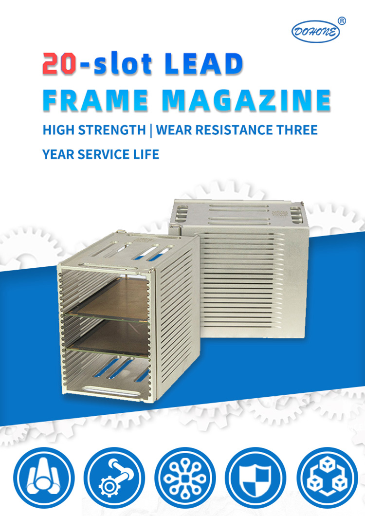 20 Slot Lead Frame Magazine With 104mm Inner Width