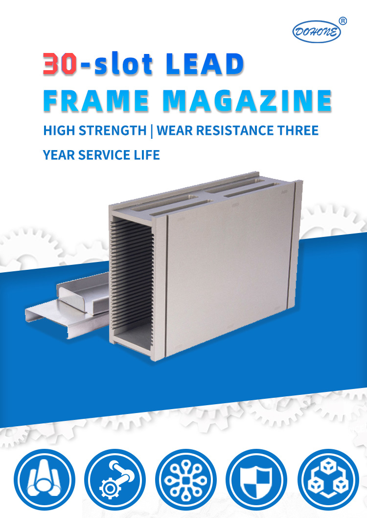 30 Slot Lead Frame Magazine for 54mm Wide Frames