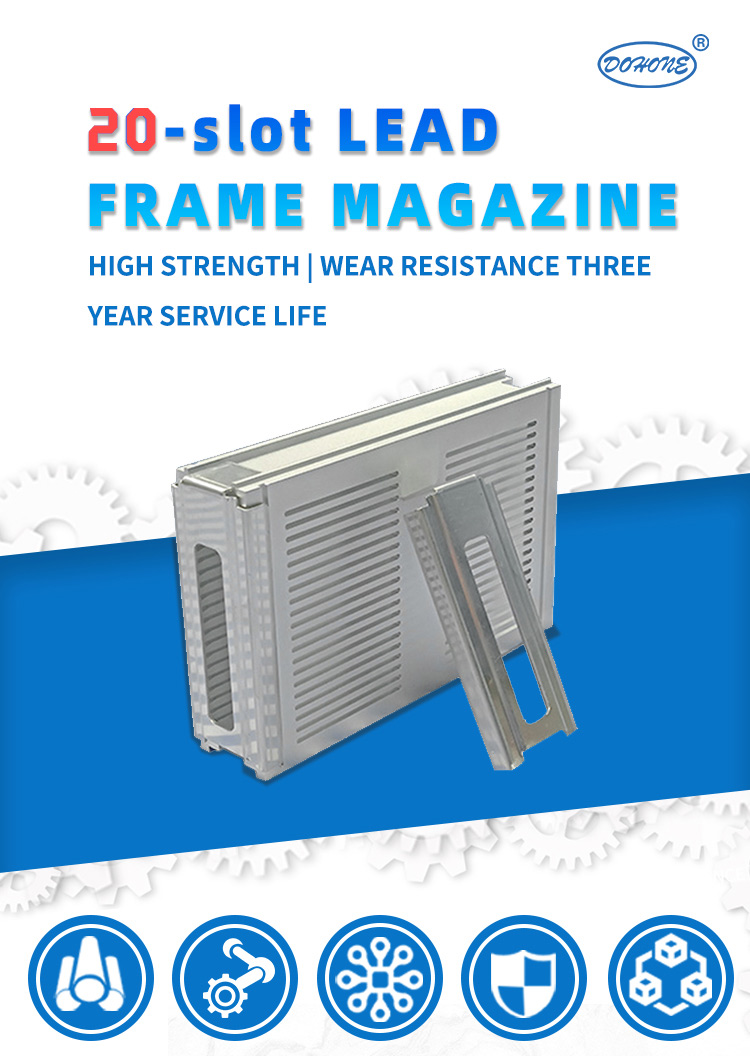 20 Slot Lead Frame Magazine with 40mm Inner Width