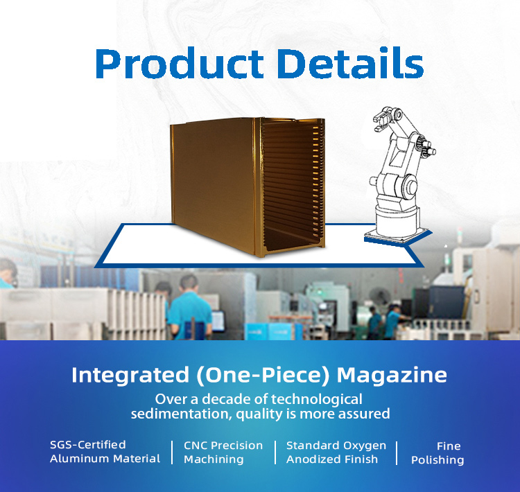 20 Slot Lead Frame Magazine with 61mm Inner Width