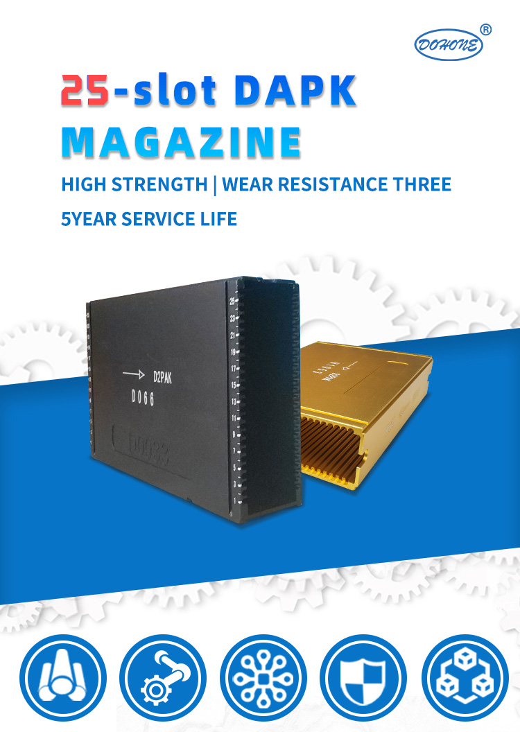 20 Slot Lead Frame Magazine for D2PAK IC Package