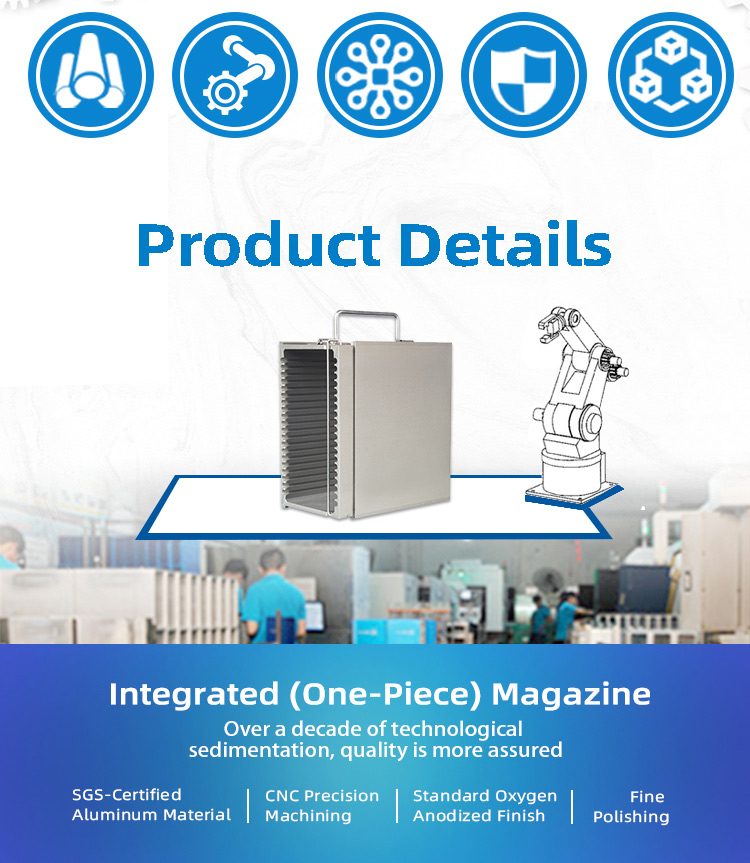 20 Slot Lead Frame Magazine for SO8 IC Package