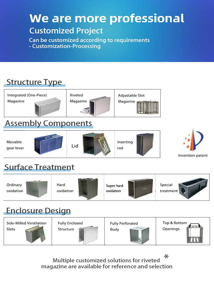 20 Slot Lead Frame Magazine for SO8 IC Package