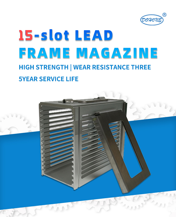  15 Magazine à cadre de plomb à l'emplacement pour le package SOMP2 IC 