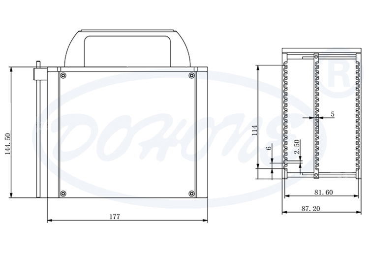 20 Slot Lead Frame Magazine with 81.6mm Inner Width