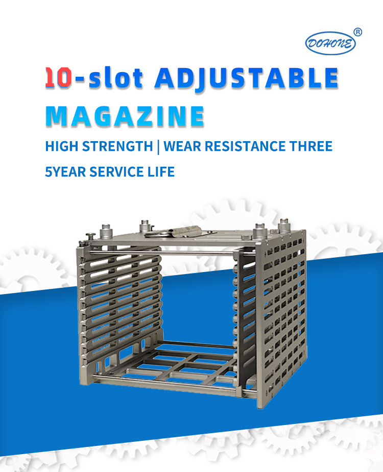 10 Slot Lead Frame Magazine with 198mm Inner Width