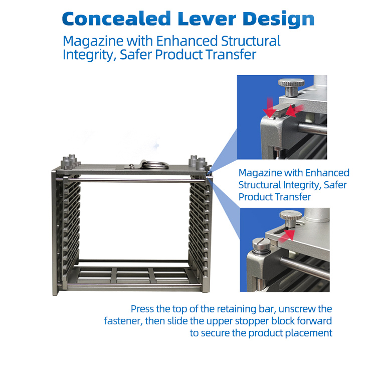 10 Slot Lead Frame Magazine with 198mm Inner Width