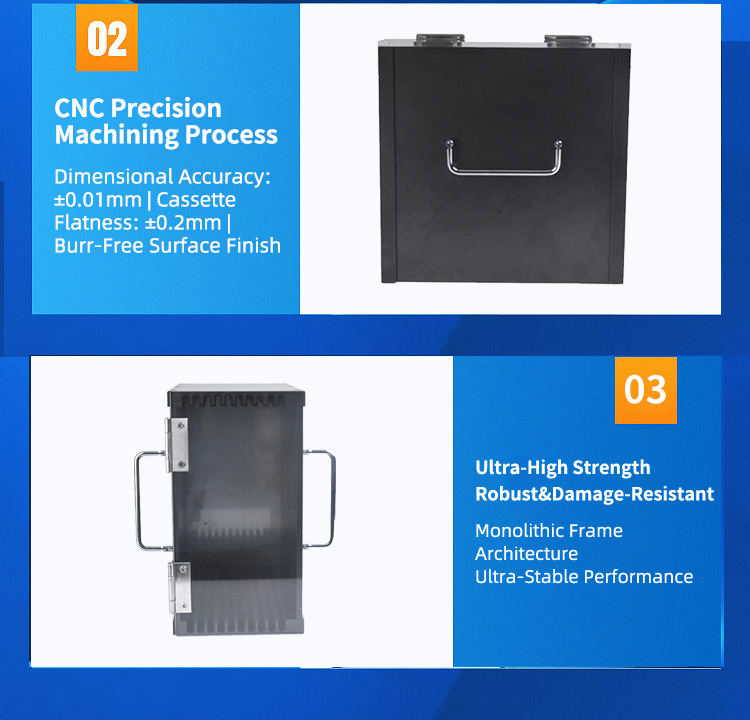 8 inch 10 Slot Wafer Expander Ring Cassette (10mm Slot Pitch)