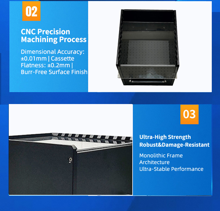 6 inch 10 Slot Wafer Expander Ring Cassette (15.5mm Slot Pitch)