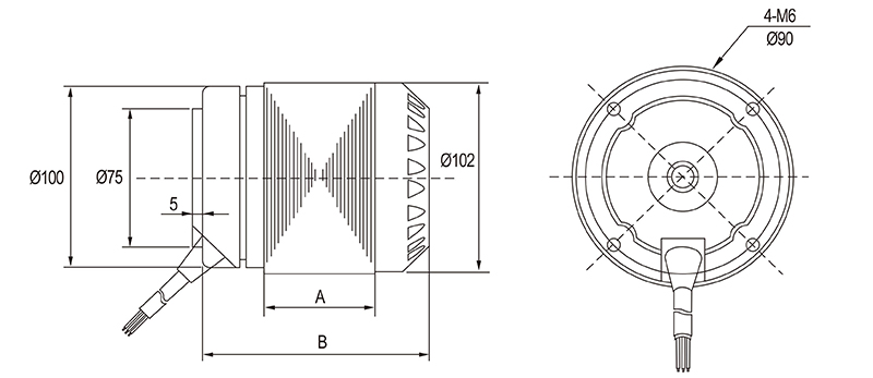 102 Serious Air Curtains Motor