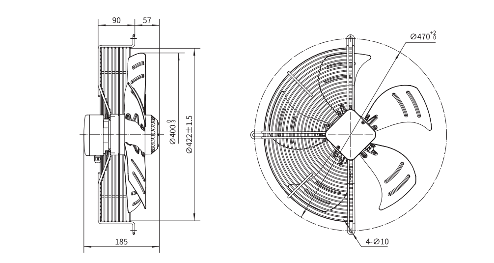 Axial Flow Cooling Fan